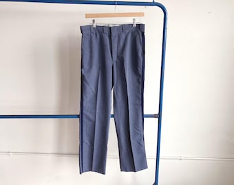 35 Waist 80s Mailman Uniform Pants / Striped Postal Service Trousers USPS 2