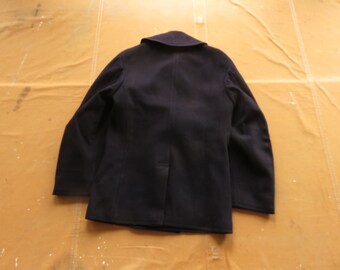 40s　NAVAL CLOTHING FACTORY PEA COAT BLK 40s NAVAL CLOTHING FACTORY PEA COAT BLK Vintage 40s Navy 8