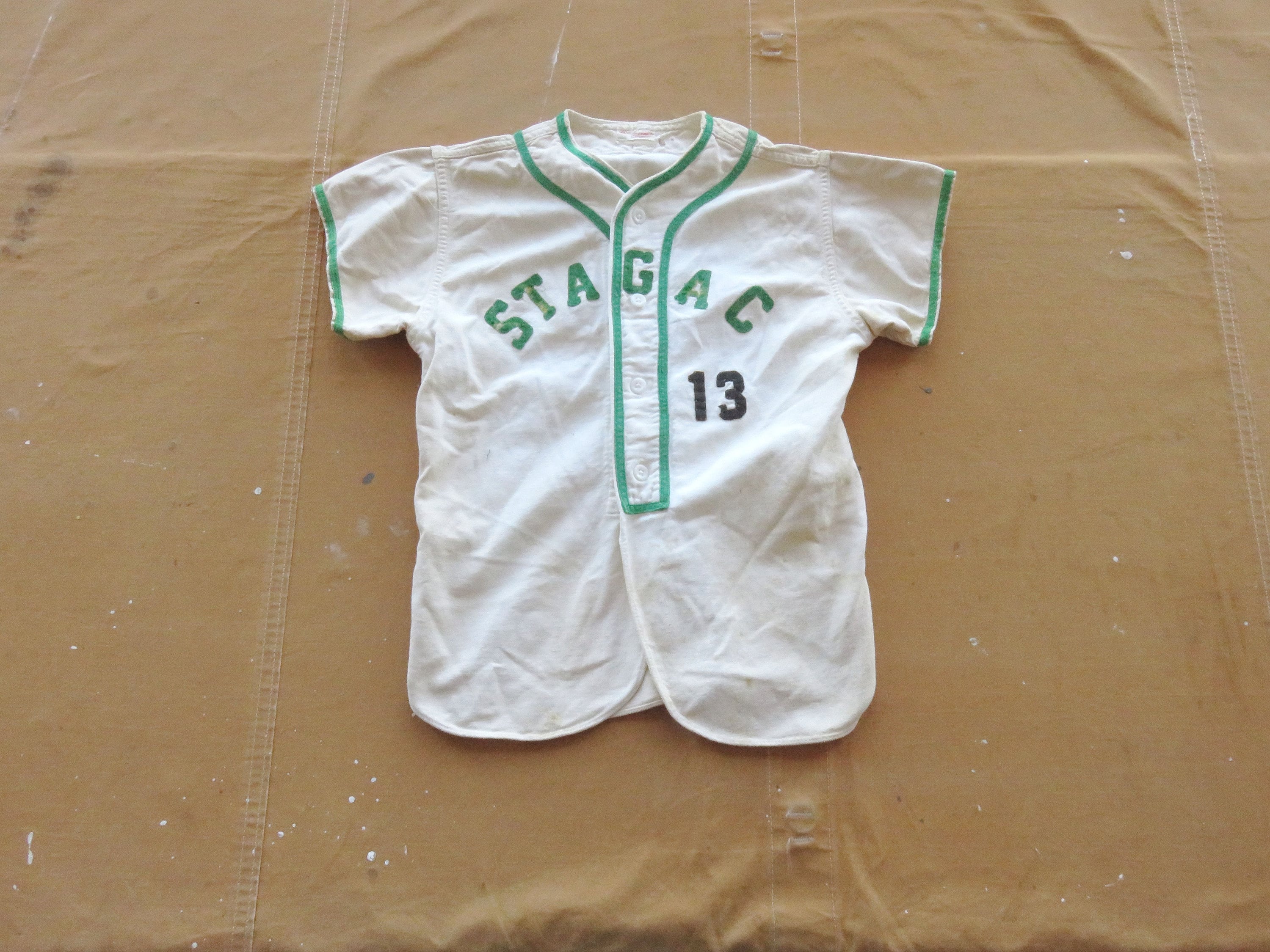 1950's Chain Stitch Baseball Jersey — House of Vintage