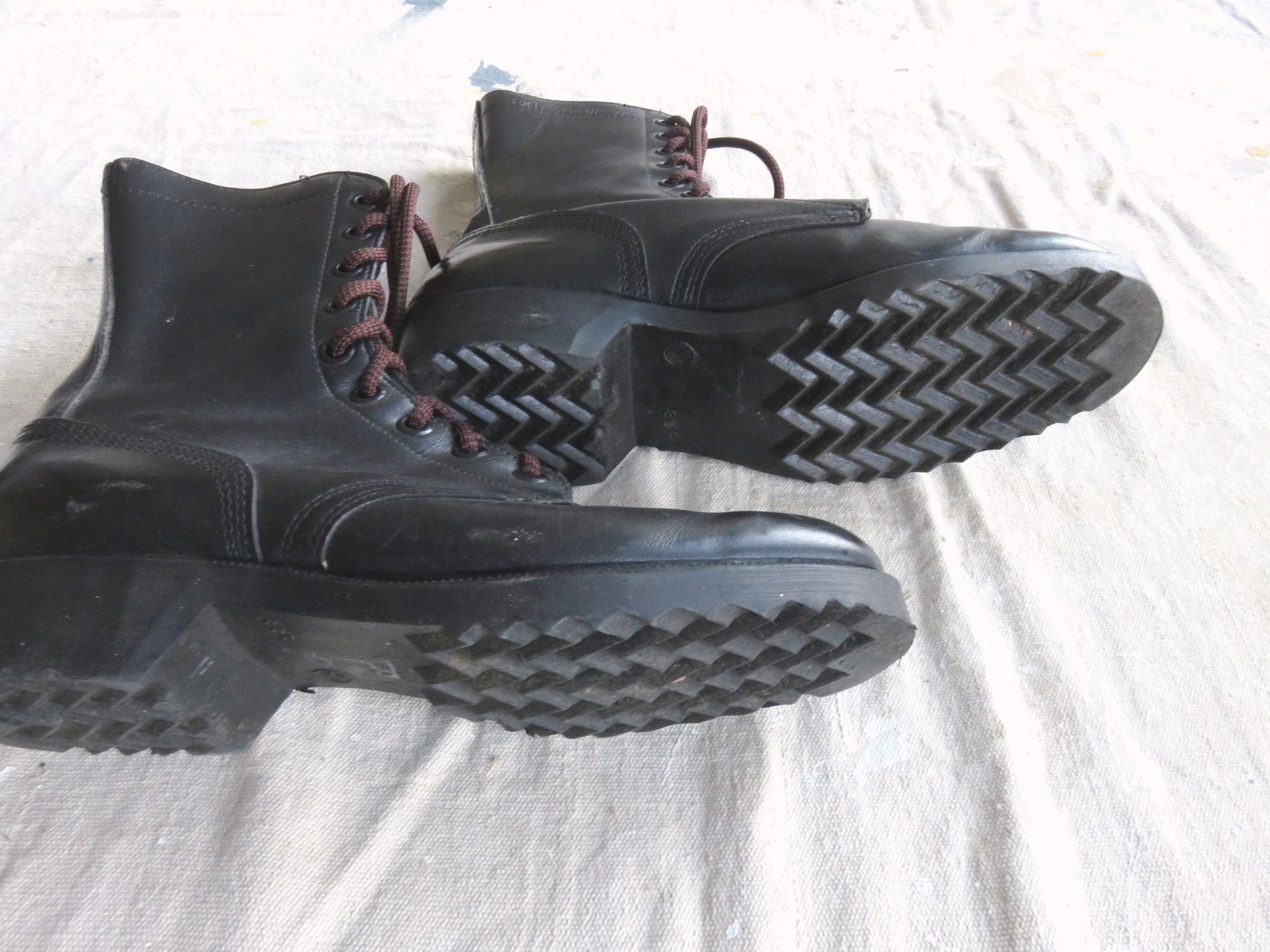 USアーミーラインズマンブーツ　US9.5 Men's 8.5 / 9 70s US Army Combat Boots / Vietnam War Era
