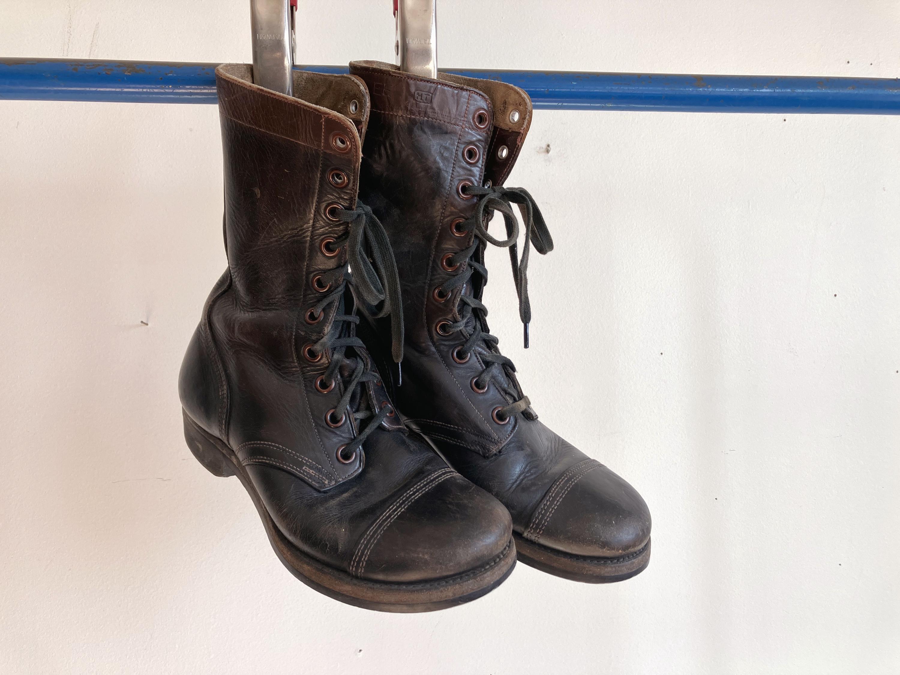 60s Military Combat Boots - Etsy