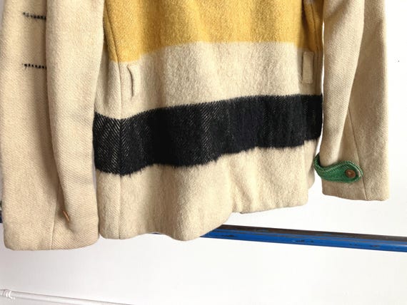 XS 30s Hudson's Bay Women's Wool Blanket Coat / P… - image 19