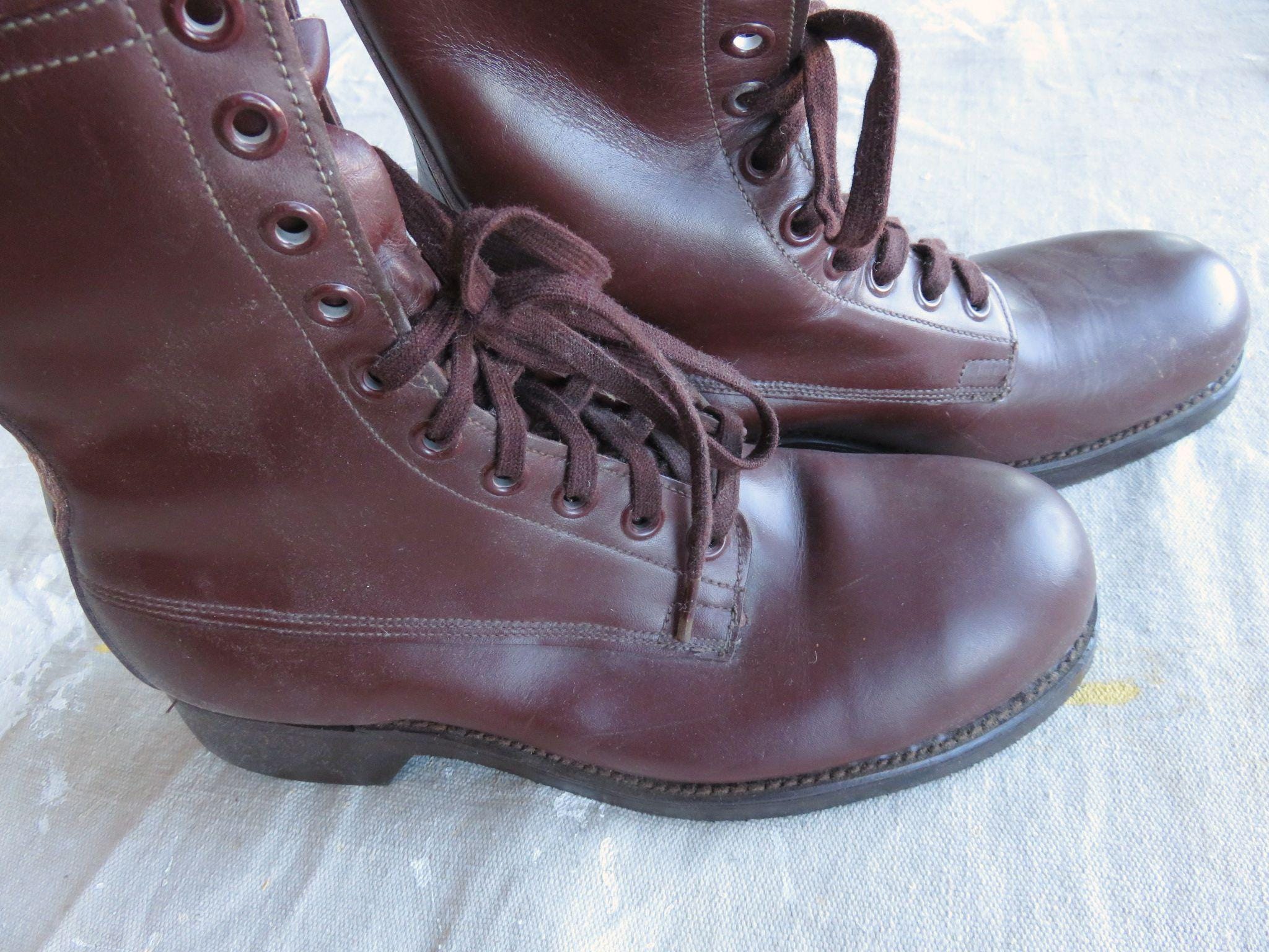 60s usarmy combat boots 茶芯　10 1/2 60s usarmy combat boots 茶芯 10 1/2