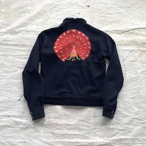 【vintage】50s souvenir jacket ナスコン Lot No. TT15297-119 / Early 1950s Style Acetate Souvenir