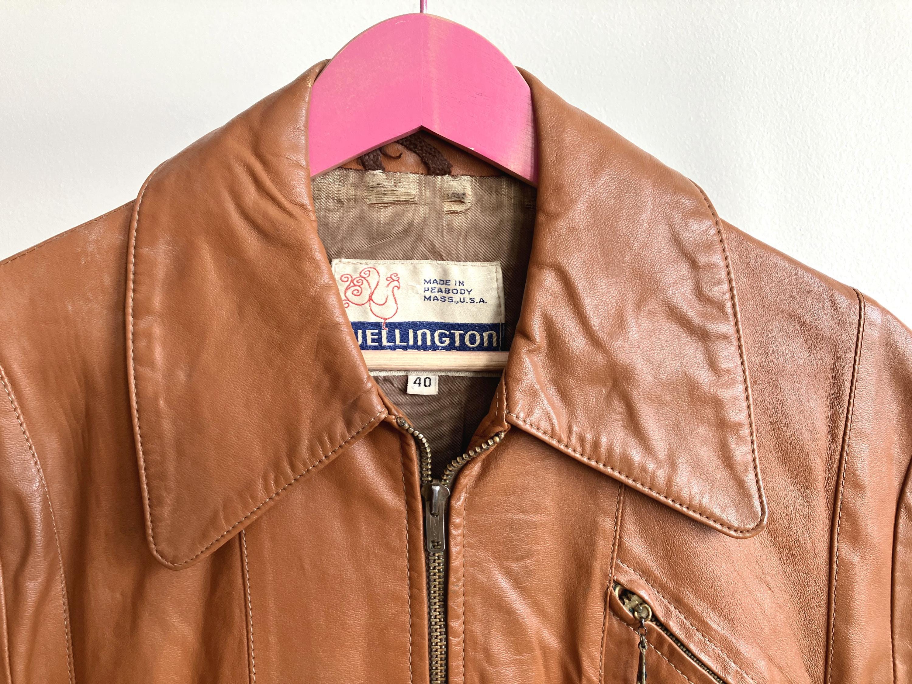 ジャケット・アウター 70s WELLINGTON LEATHERS Leather Jacket 70s WELLINGTON LEATHERS Leather Jacket