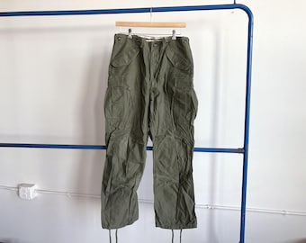XL / 39 to 43 Waist 50s US Army M-51 Cargo Pants / Field Trousers