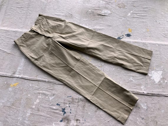 28 Waist 60s Military Chinos / XS Small Pants Army Military 1960s