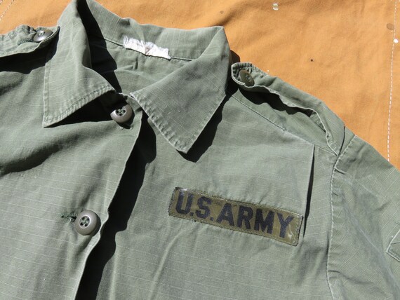 Medium / Large 60s Women's US Army Ripstop Jungle… - image 3