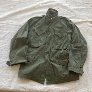 Small Regular 60s US Army M-65 Field Jacket / M65 Small 1960s