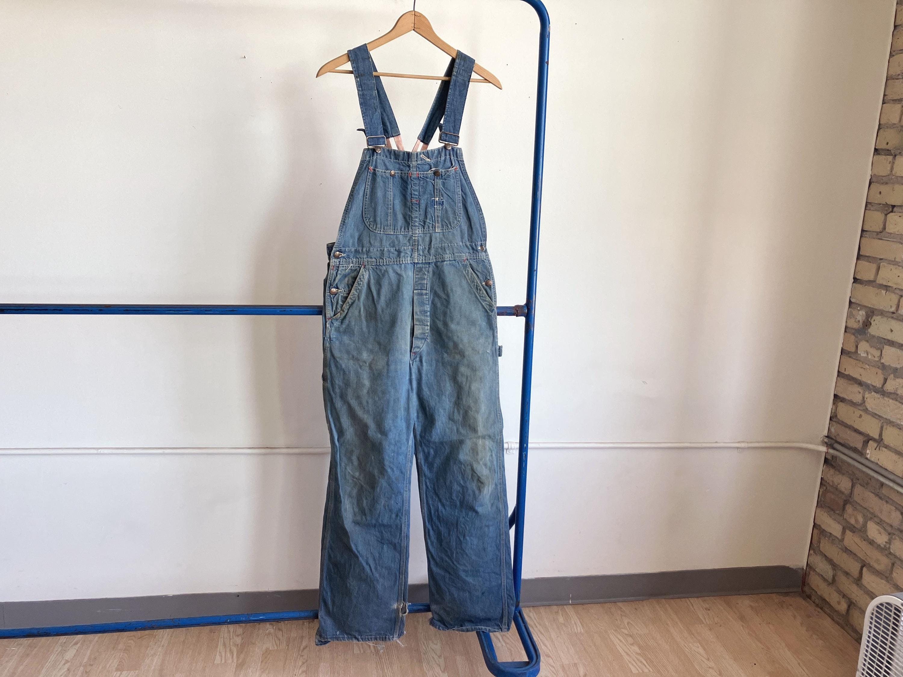Vintage Faded Overalls - Etsy