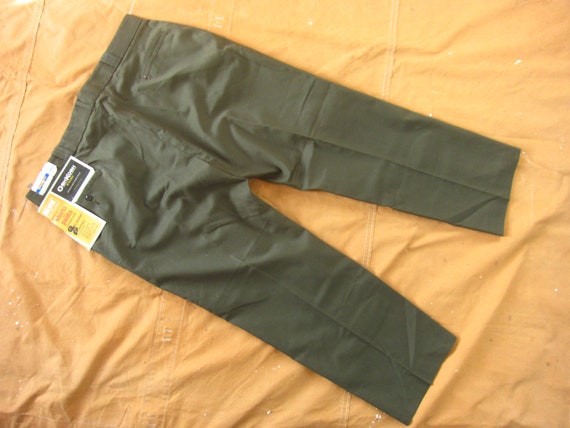 42 X 29 70s Oshkosh Green Twill Work 