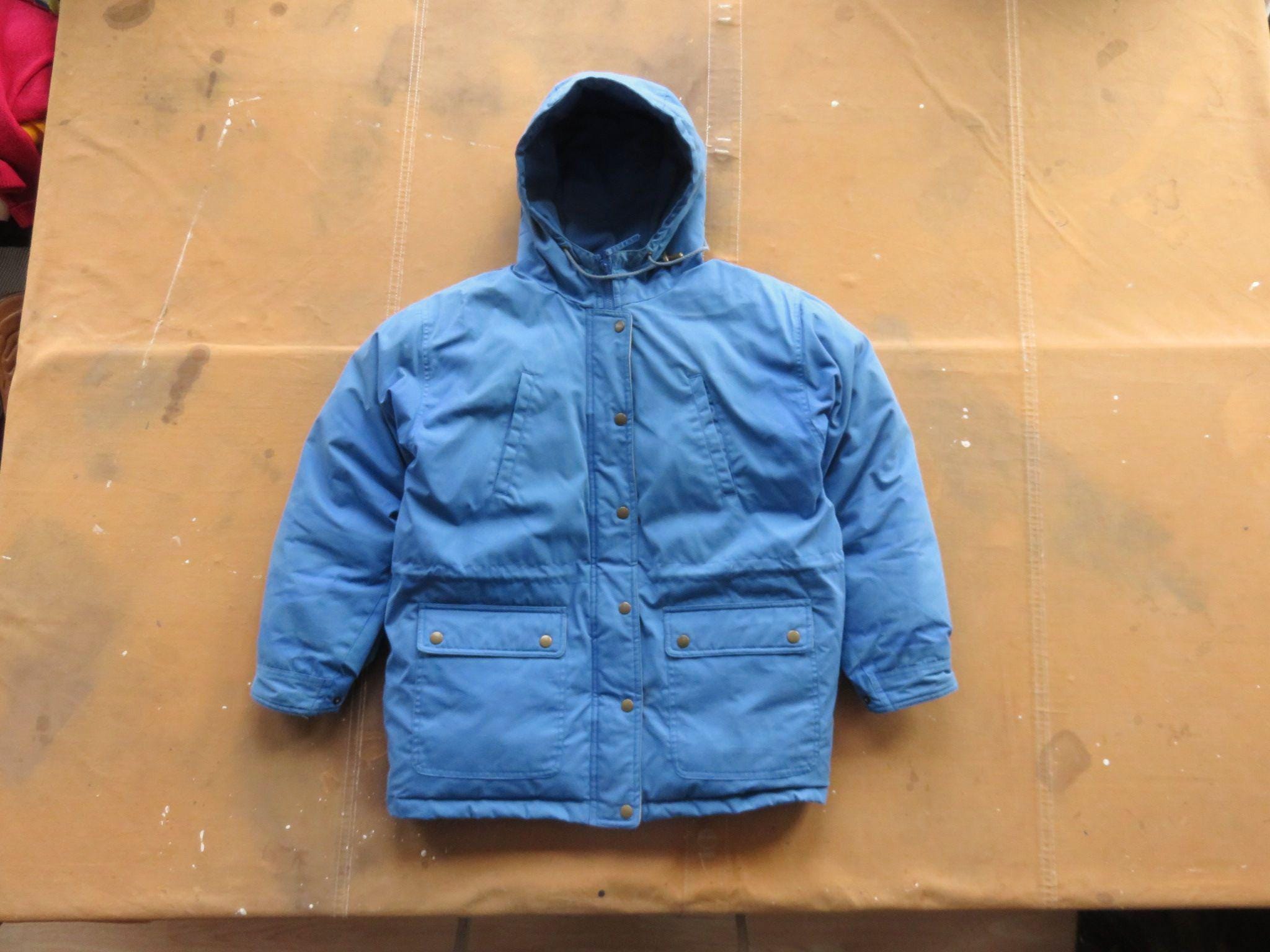 NAVY Parka (60/40)　1993 Model Vintage Flying Man's Jacket, N-3B, Size 40, Navy Blue