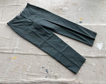 パンツ 60s Lee chetopa twill pants W34 L28 Vintage 60s Lee Prest Chetopa Twill Khaki Pants - Talon Zip
