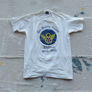 40s WWⅡ USAAFミリタリー ヴィンテージTシャツ 40s U.S.A.A.F MILITARY T-SHIRT - MATIN, VINTAGE OUTFITTERS