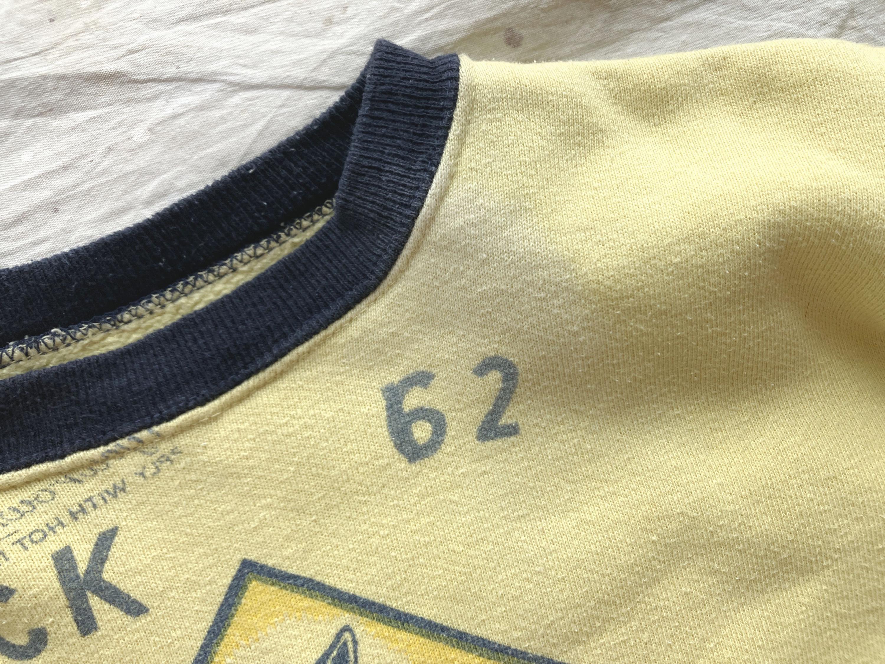 XXS / XS 60年代 コットン ボーイスカウト ツートン スウェットシャツ