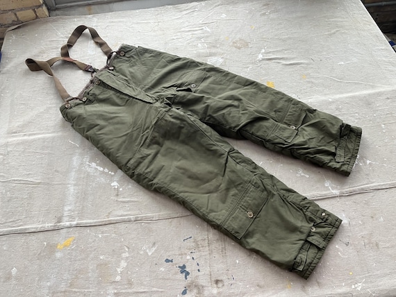 36 X 30 40s US Army Air Forces A-10 Flight Pants / 1940s Wool 