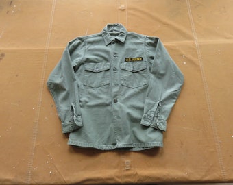 その他 US ARMY  60s COTTON SATEEN SHIRT, OG 107 MECMIL22997V_1.jpg?v=1641996899