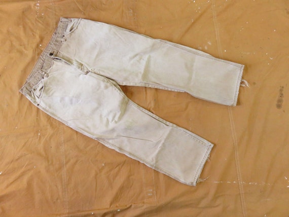 30" 30" 34" 44" Entrejambe 32" Dickies Délavé Travail Jeans Taille 30" 30" 34" 44" Entrejambe 32" Dickies Délavé Travail Jeans Taille