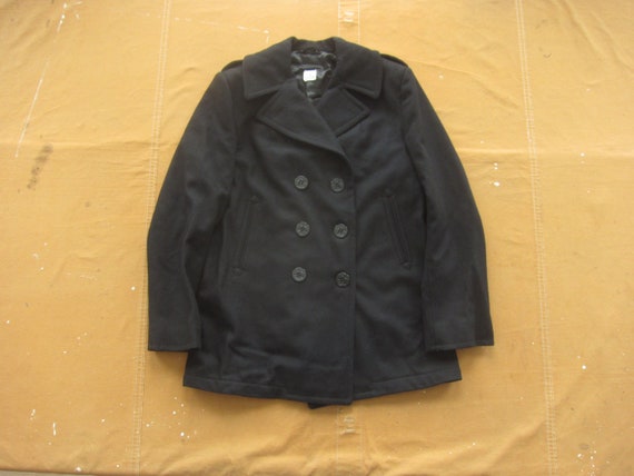 Medium 90s Women's US Navy Peacoat / Pea Coat 1990s US - Etsy