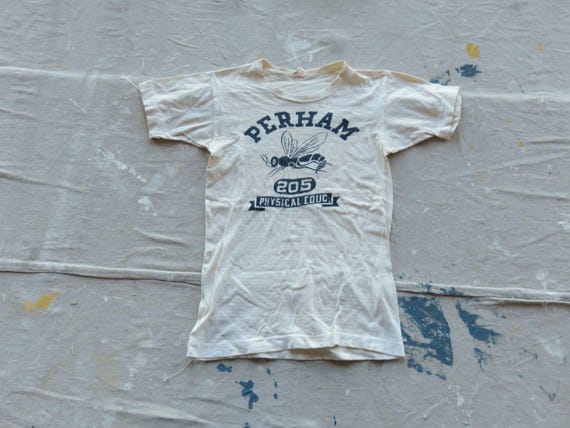 Buy XS / Small 50s Champion Waterprint T-shirt / 1950s Running Man 