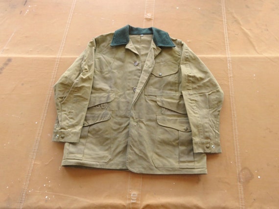 Small / Size 80s / 90s 38 Filson Waxed Canvas Hunting Jacket Small / Size 80s / 90s 38 Filson Waxed Canvas Hunting Jacket