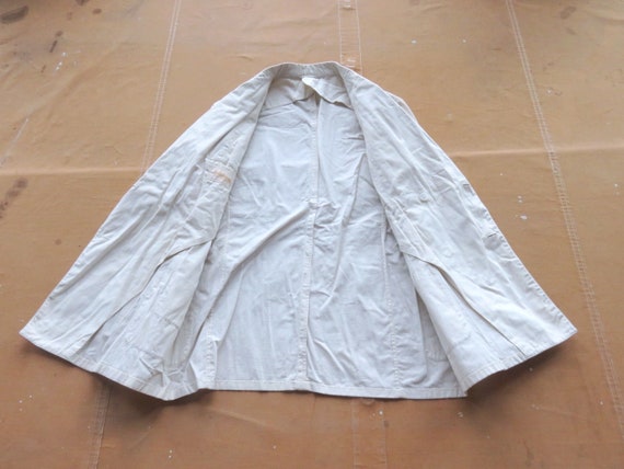 Small 30s White Sport Jacket / NRA Label Nationa … - image 7