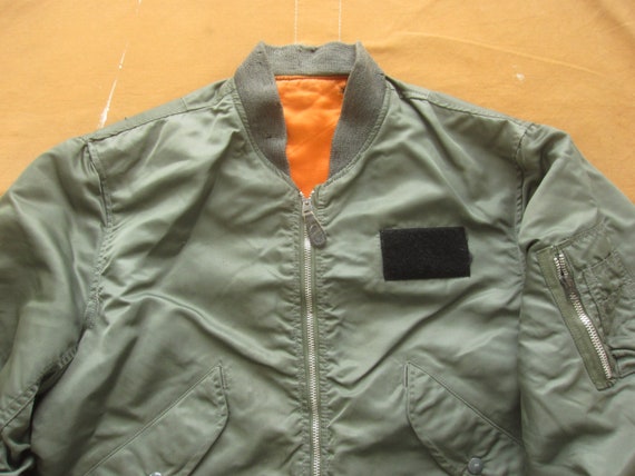 Medium 70s US Air Force L-2B Flight Jacket / Bomb… - image 2