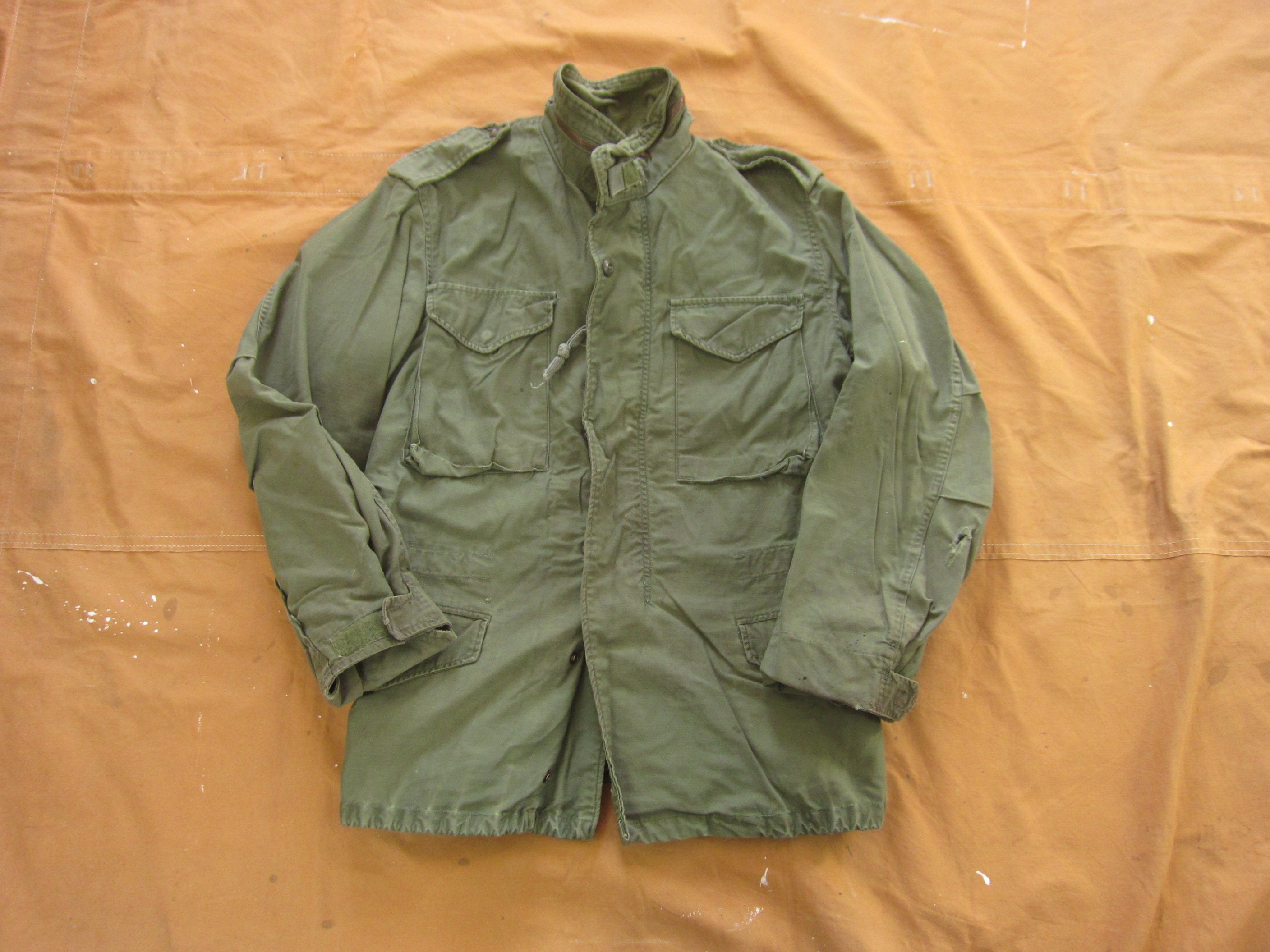 Leather M65 Field Jacket for sale Only 4 left at 75