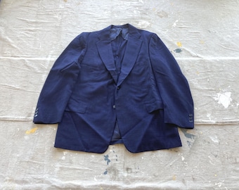Vintage 80s Men's Classic Black Four Buttons Suits Jacket Vintage 80s Men's Classic Black Four Buttons Suits Jacket