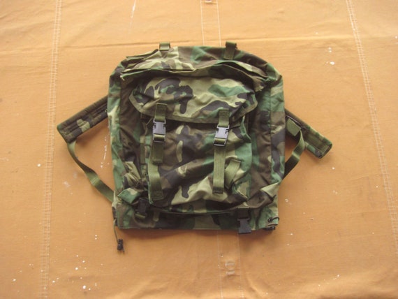 Vintage 90s US Army Camouflage Combat Patrol Backpack / - Etsy