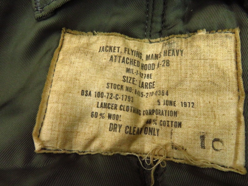 Large 70s US Air Force N-2B Bomber Jacket / Army USAF 1970s | Etsy