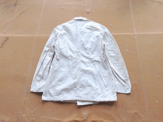 Small 30s White Sport Jacket / NRA Label Nationa … - image 10
