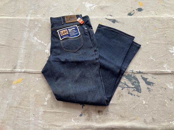 38 X 33 80s Lee Riders Boot Cut Jeans / Deadstock 1980s Made in