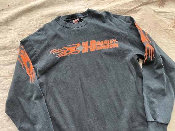 Large 00s Harley Davidson Long Sleeve T-shirt / Y2K St Paul MN
