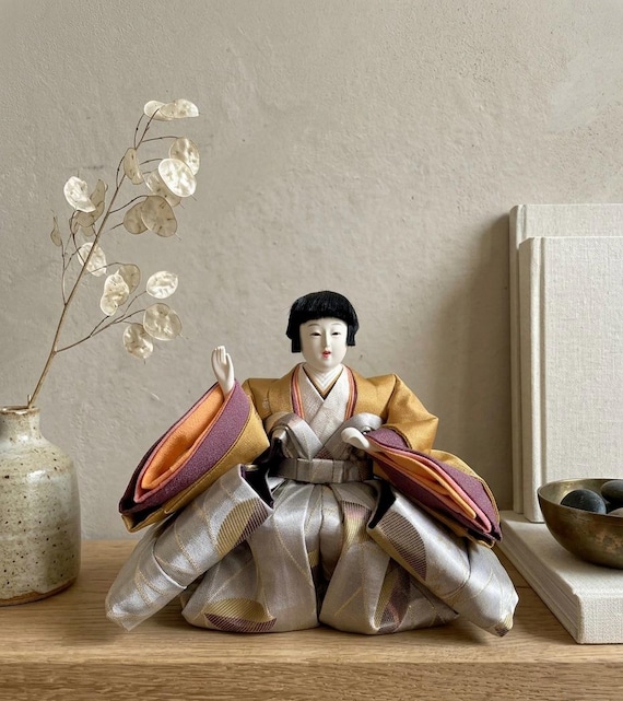 JAPANESE TRADITIONAL DOLL, Original Hina Ningyo Matsuri Doll, Hand