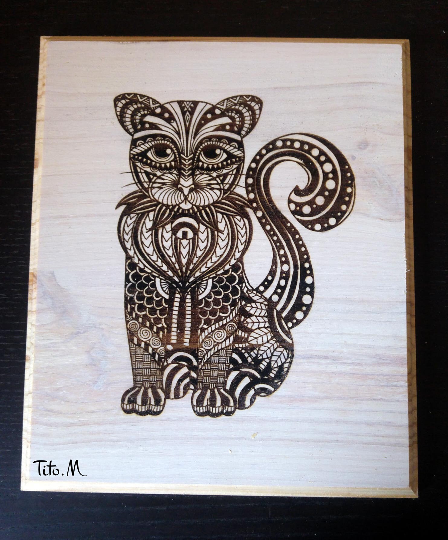 Tableaux en Bois Gravé - Personnalisable