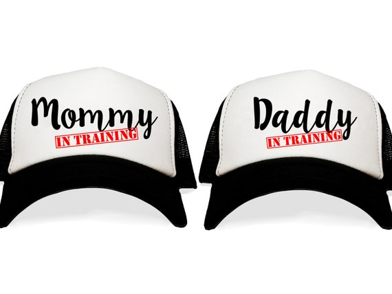 DADDY//MAMI dad//mom Summer hat Adjustable Black//White Baseball Caps