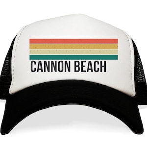 Cannon Beach Hat. Modern Oregon Coast Baseball Cap. PNW Gift Apparel. Unique 503 Native Ballcap. Unique Pacific Northwest Present. OR Gear.