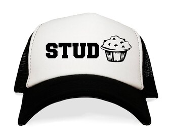 Stud Muffin Trucker Hat. Funny Humorous 