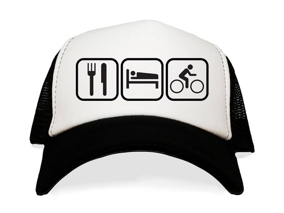 cycling trucker hat