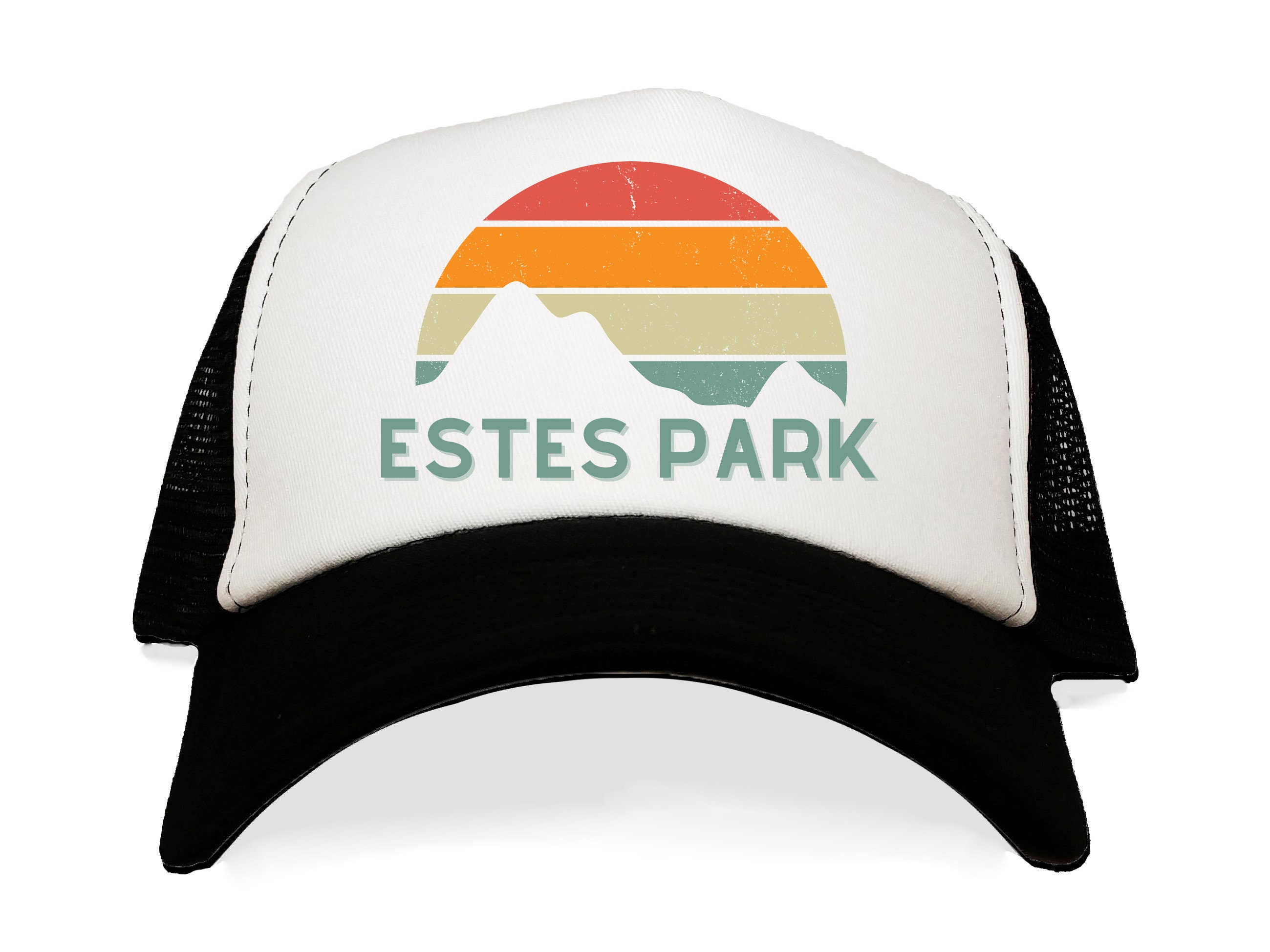 Bundle of‎ 2 Colorado Steamboat Springs & Estes Park Blue Green Baseball Hats Colorado Trucker main image 4