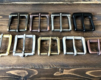 1.5" and 1.25" Assorted Belt Buckles