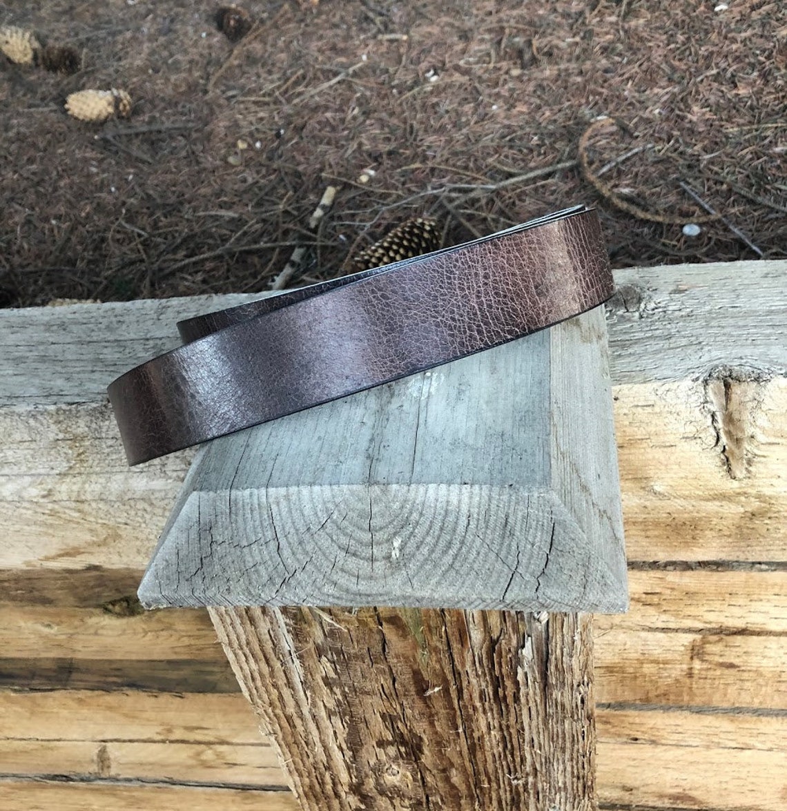 Cam Chocolate Leather Belt main image 1