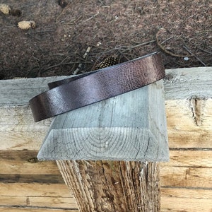 1.5" Antique Chocolate Leather Belt, Handmade Belt, Unisex Leather Belt ...