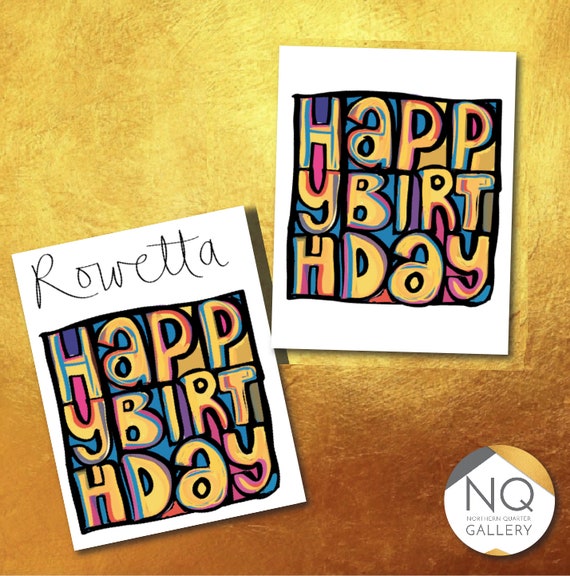 Happy Birthday - happy mondays album artwork inspired greeting card
