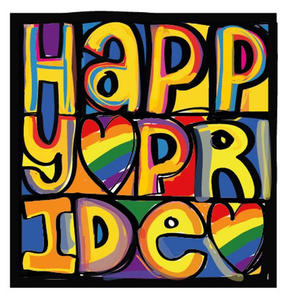 Happy Pride inspired by the Happy Mondays