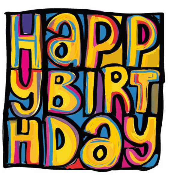Happy Birthday - happy mondays album artwork inspired greeting card