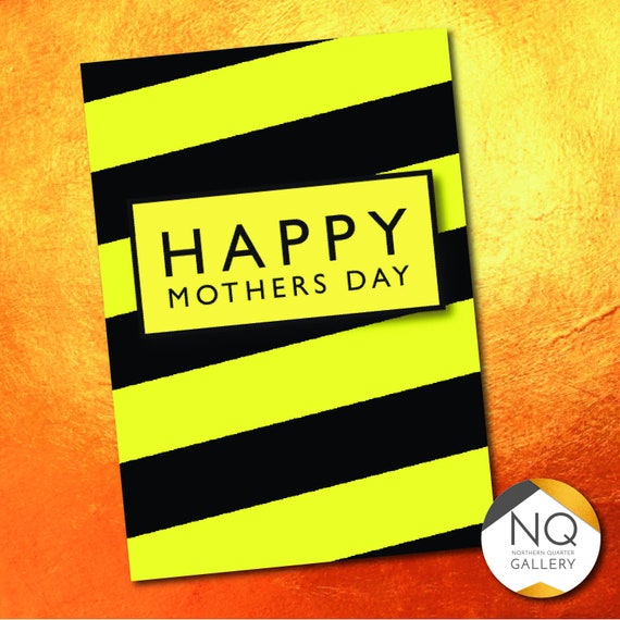 Hacienda/Madchester inspired Mother's Day Greeting Card
