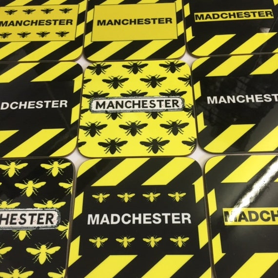 Madchester, Manchester, Hacienda inspired Coasters