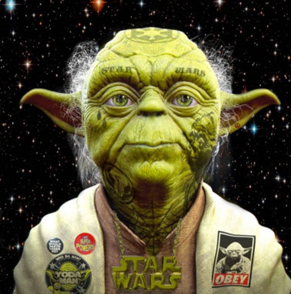 Yoda Limited Edition print by Dirty Hans
